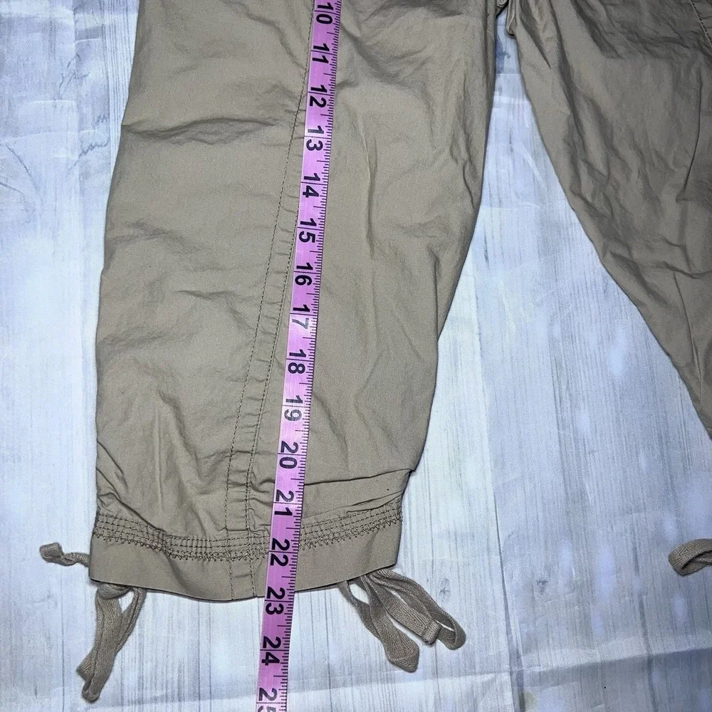 Limited Too Justice Girls Cargo Pants Cropped Capris Size 12 Vintage Y2K
